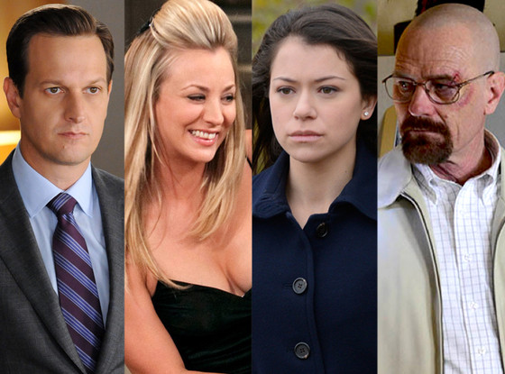 Kaley Cuoco, Big Bang, Josh Charles, Good Wife, Tatiana Maslany, Orphan Black, Bryan Cranston, Breaking Bad Kaley Cuoco, Big Bang, Josh Charles, Good Wife, Tatiana Maslany, Orphan Black, Bryan Cranston, Breaking Bad